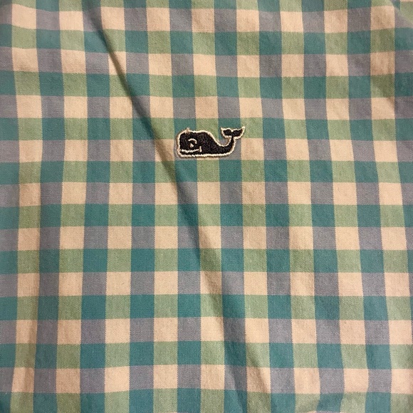 Vineyard Vines kids Checkered Shirt - Blue, Purple, Pink - Picture 4 of 8